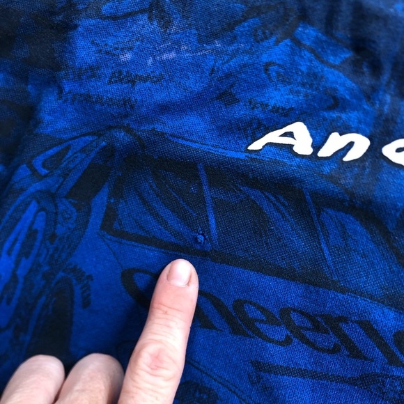 Vtg John Andretti Nascar Graphic Tee - Picture 2 of 10